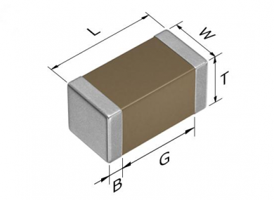 C1608X7S0J106MT is a 0603 (1.6×0.8mm) surface-mount MLCC (Multilayer Ceramic Capacitor) manufactured