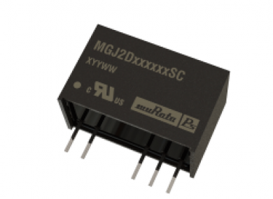 Murata, MGJ2D series isolated dual-output DC-DC power module