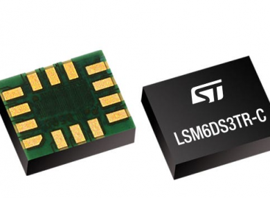 LSM6DS3TR-C | STMicroelectronics 6-axis iNEMO IMU (3-axis Gyroscope + 3-axis Accelerometer)